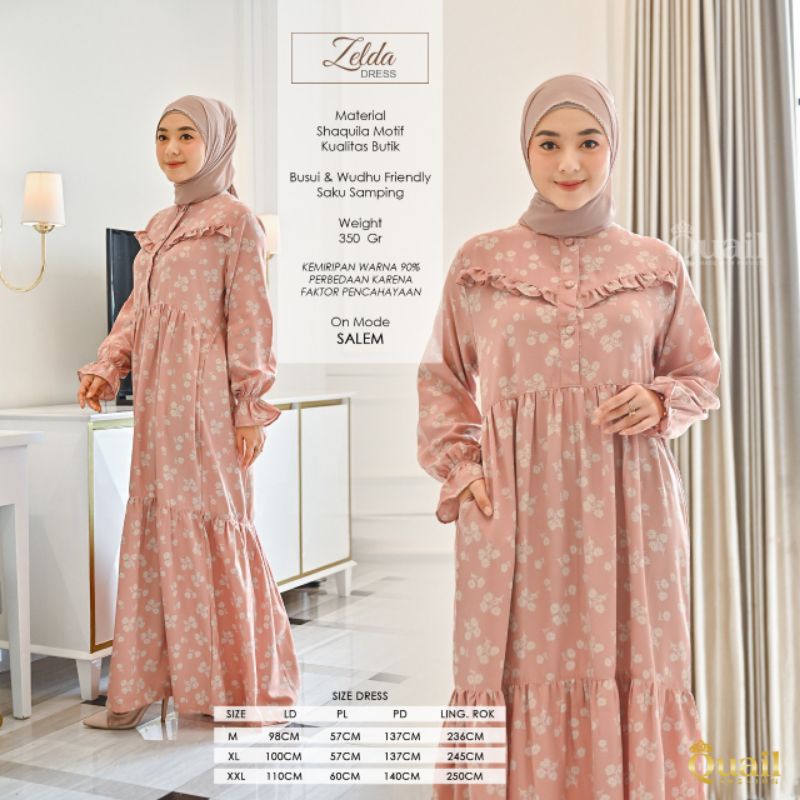 ZELDA DRESS BY QUAIL HIJAB