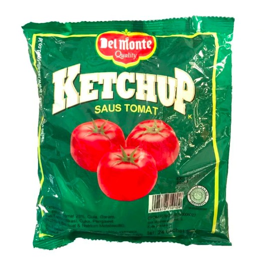 

DELMONTE KETCHUP / TOMATO SAUCE SACHET 24x9GR