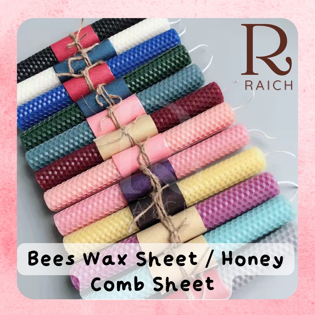 Bees Wax Sheet / Honey Comb Sheet / Beeswax Roll per lembar