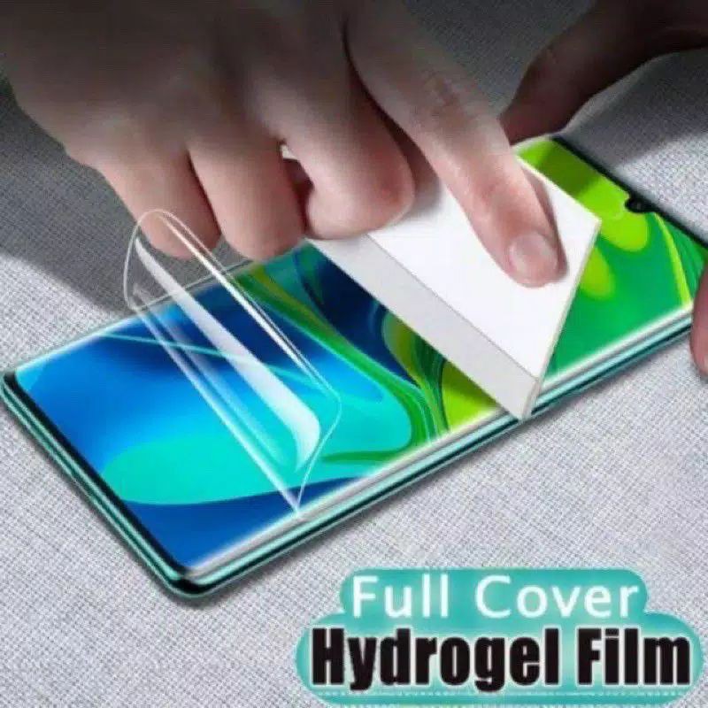 Oppo F9 Anti Gores Hydrogel Full Screen Protector