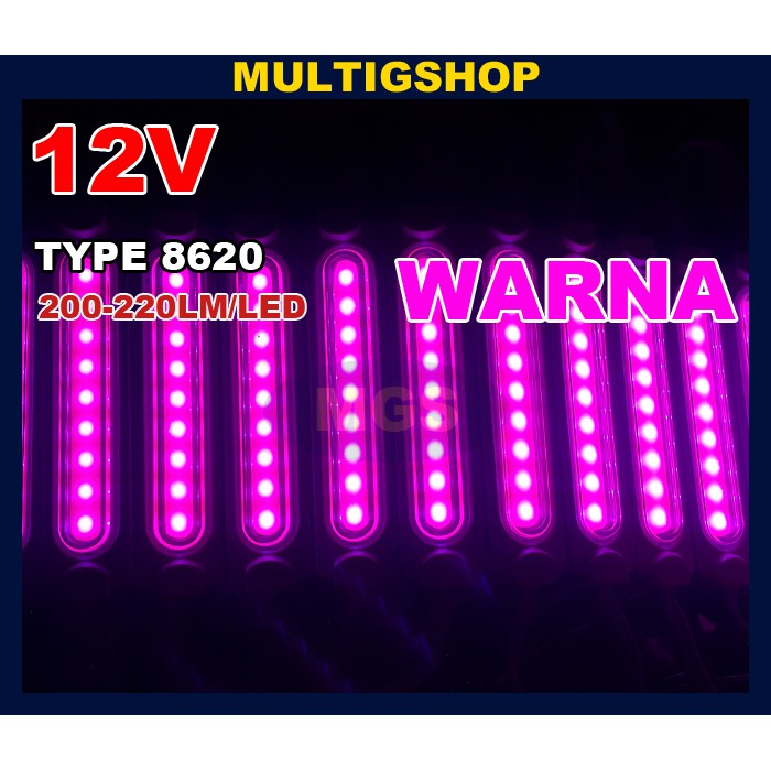 LED Modul COB 8620 12V - Warna