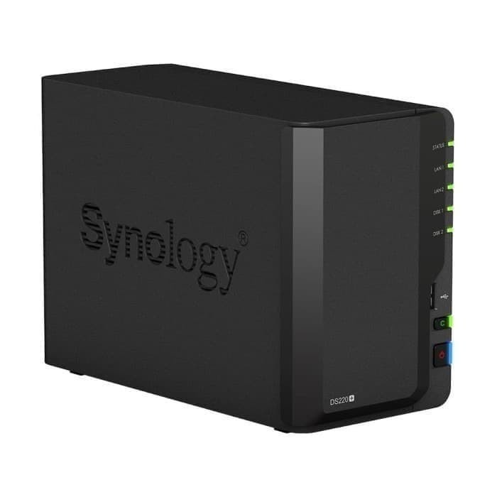 Synology DS 220+ DiskStation 2-BAY NAS Server Storage Cloud DS 220+