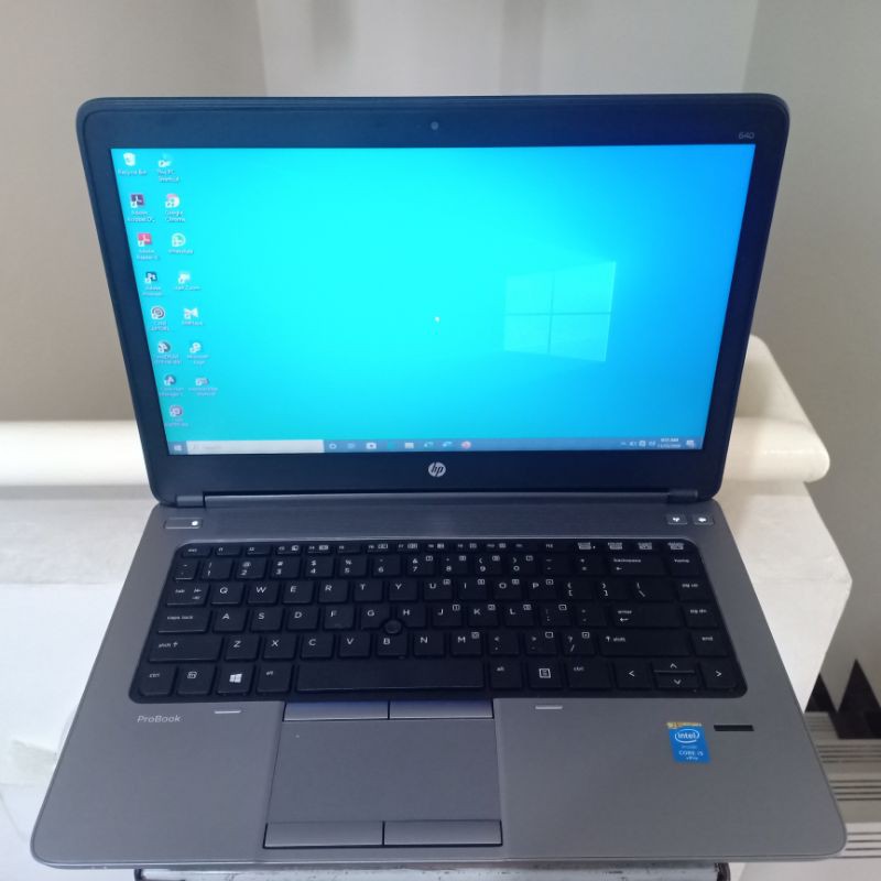 Laptop hp probook 640 core i5 ram 8gb hardisk 500gb webcame mulus