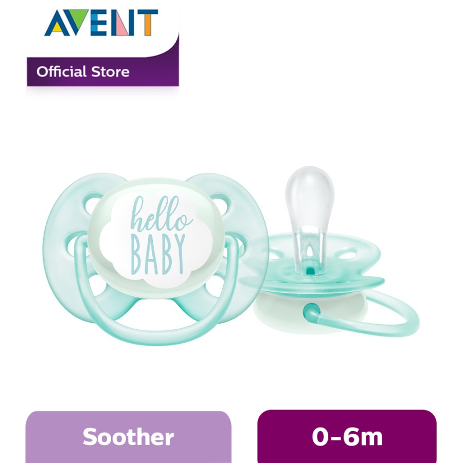 AVENT SOOTHER SOFT 0-6M BOY - SCF522/01