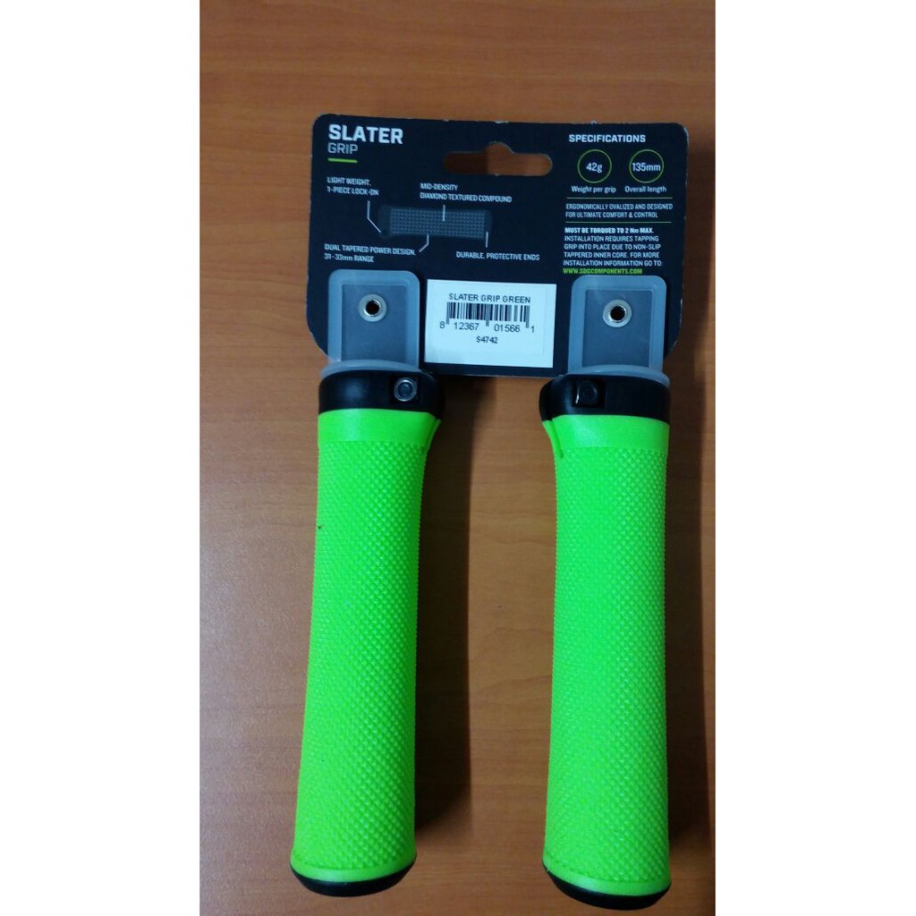 HAND GRIP SDG SLATER LOCK ON GREEN