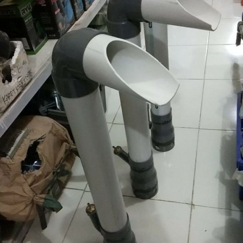 Airlift Kolam Koi 2.5inch | Air Lift Kolam | Bahan Wavin PVC Tebal
