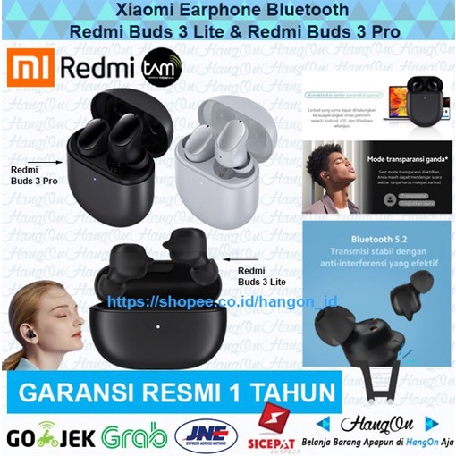 Xiaomi Earphone Bluetooth Redmi Buds 3 Lite Redmi Buds 3 Pro Redmi Airdots