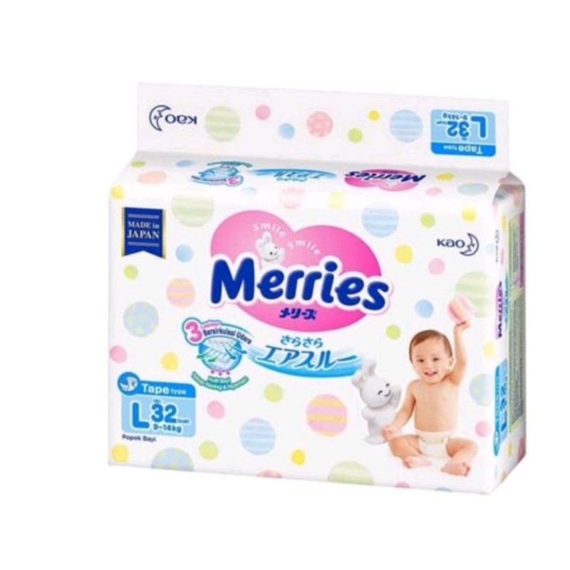 Merries Tape Premium L32 Perekat / Merries Open L32