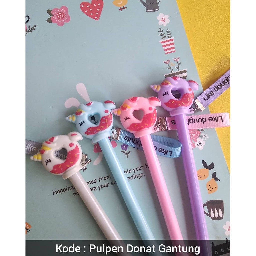 

Pulpen Donat Gantung