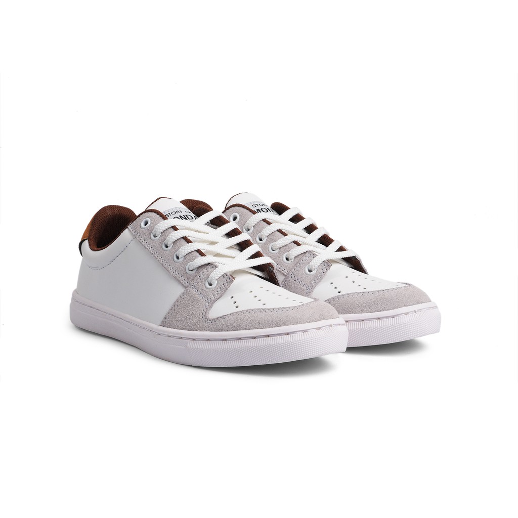SEPATU SNEAKERS PRIA MONDAY NACHT WHITE TOTOSURYO x MONDAY FOOTWEAR SEPATU SNEAKER