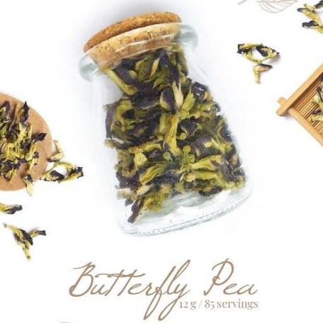 

TEH-DAUN- HAMPERS FLOWER TEA (A SINGLE BLOOM: ONE BIG JAR) - ROSE, A SINGLE BLOOM -DAUN-TEH.
