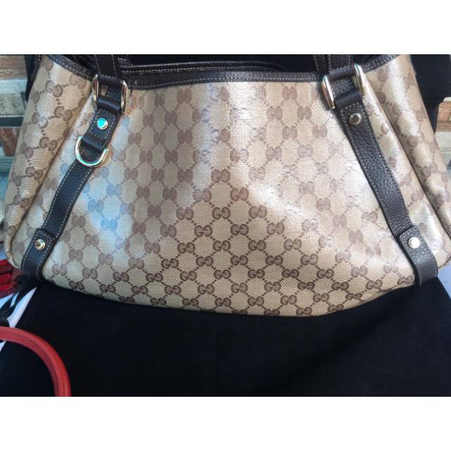 Tas Gucci Crystal Waterproof Authentic / Gucci Original
