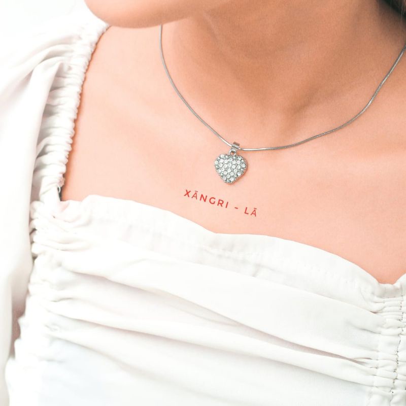 ACC kalung Love / Kalung Liontin Wanita Model love / Kalung Liontin Silver Anti Karat kut dan Anti Gatal Dinkulit