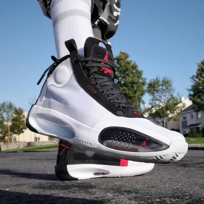 Kualitas Terbaik Sepatu Nike Air Jordan 34 Bred Premium Original MURAH