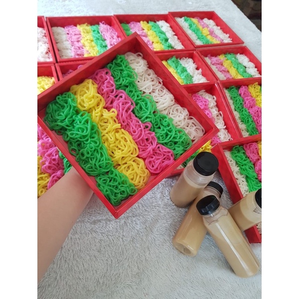 

Judulnkue tradisional putu mayang lengkap saos kincah per box