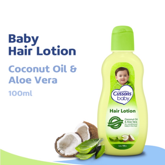 Cussons Baby Hair Lotion 50ml+50ml 35ml+15ml / Hair Lotion Bayi