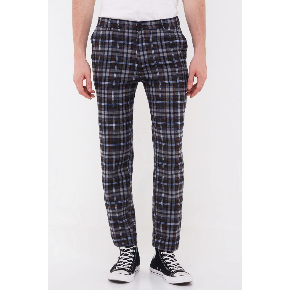 

Erigo Checked Pants Allium Grey