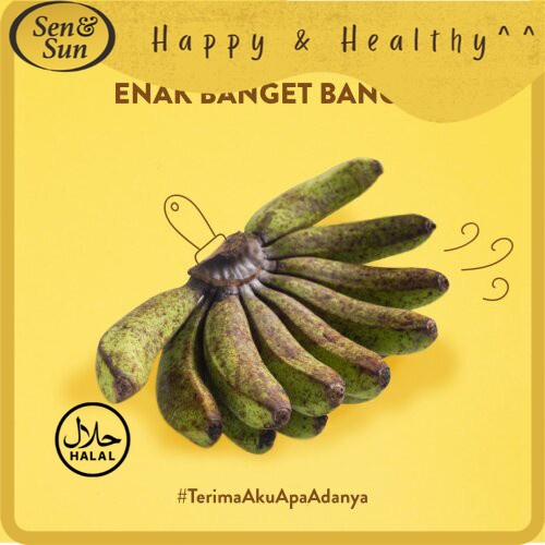 

Sen&Sun Pisang Barangan Imperfect 500 gr