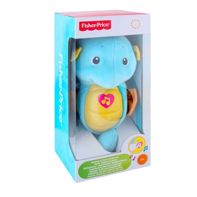 Fisher Price Soothe &amp; Glow Seahorse Blue (Original)