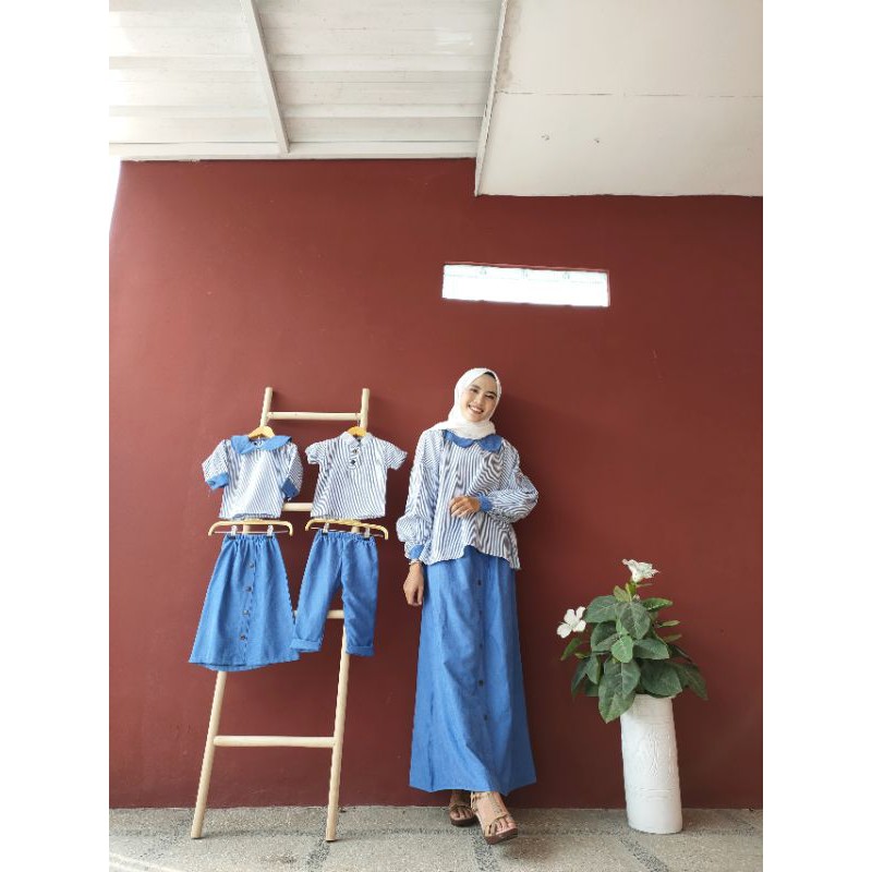 RAYA SET - Promo 10.10 Setelan Anak Baju Muslim Bayi Baby Kids Cewe Perempuan Katun Murah Lucu Gamis 1 2 3 4