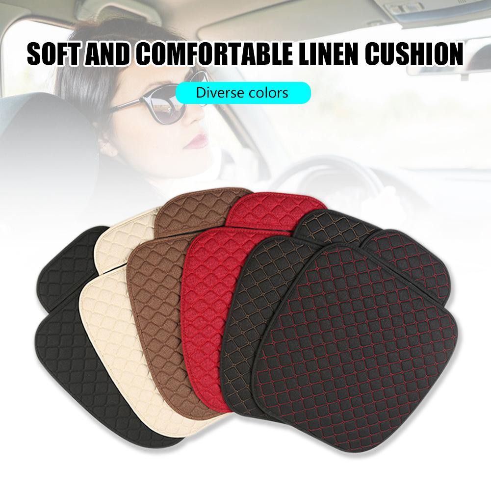  Bantal  Kursi  Depan Mobil  Bahan Linen Universal Model 