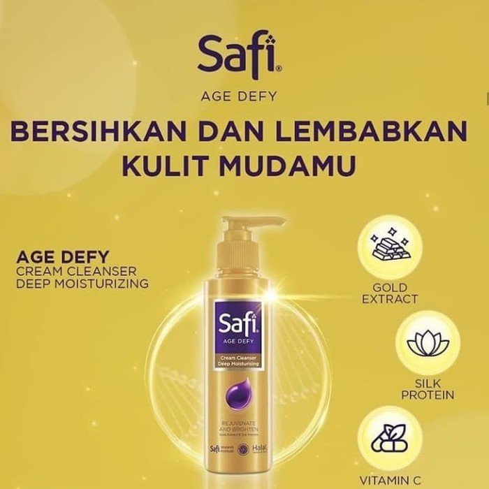 Safi Age Defy Cream Cleanser Deep Moisturizing - 150ml