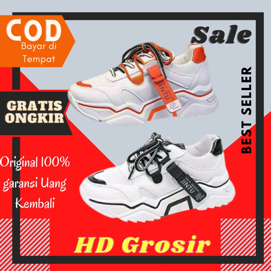 Sepatu Sneakers Wanita JINTU New MURAH ORIGINAL 100% GARANSI PREMIUM