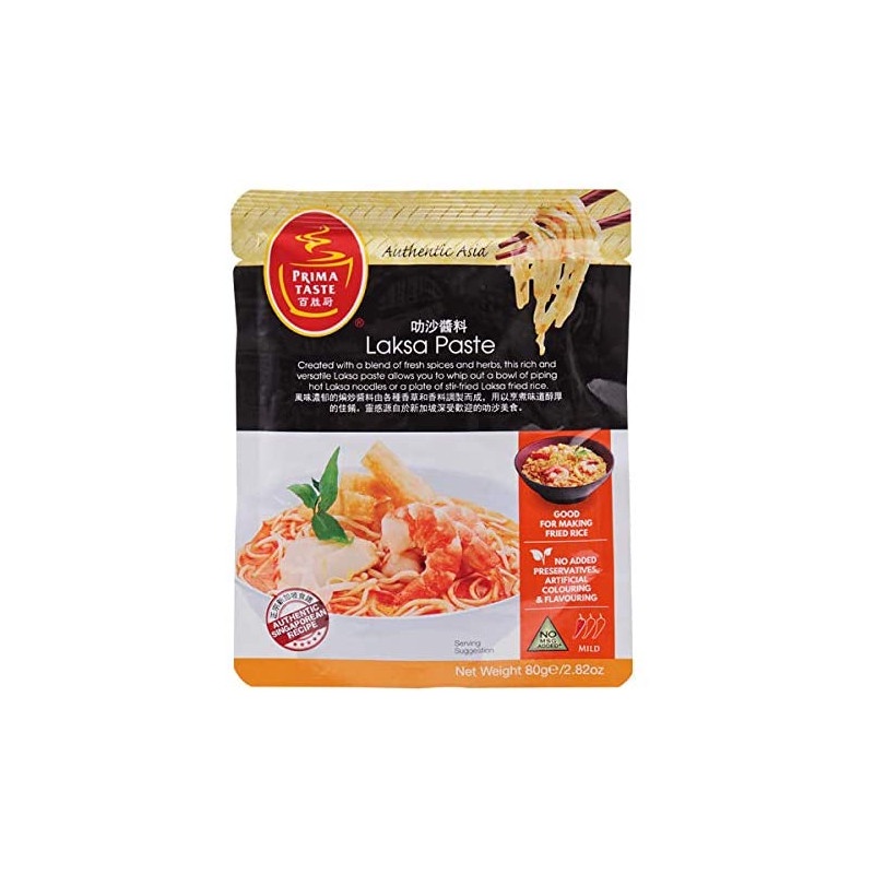 

Bumbu Prima Taste Laksa Paste / Bumbu Laksa Singapore 80 Gram
