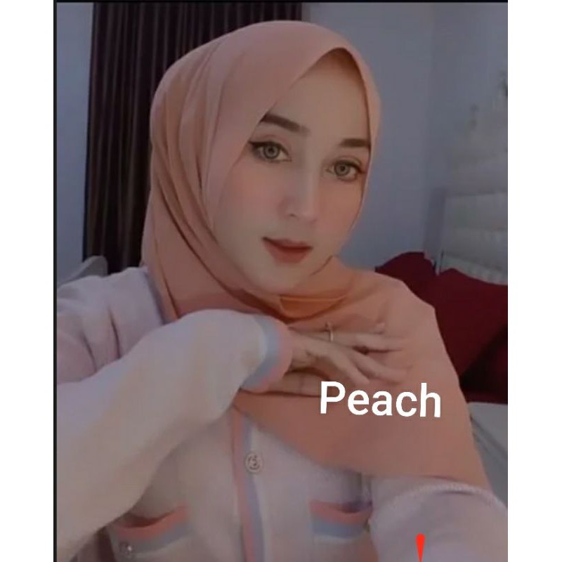 Pashmina 200x75 Diamond Ceruty Halus Pasmina Panjang Phasmina Basic Non Instan Grosir Sleman Jogja-4