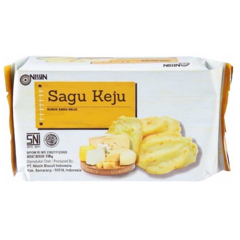 

Nissin Kukis Sagu Keju 110Gr