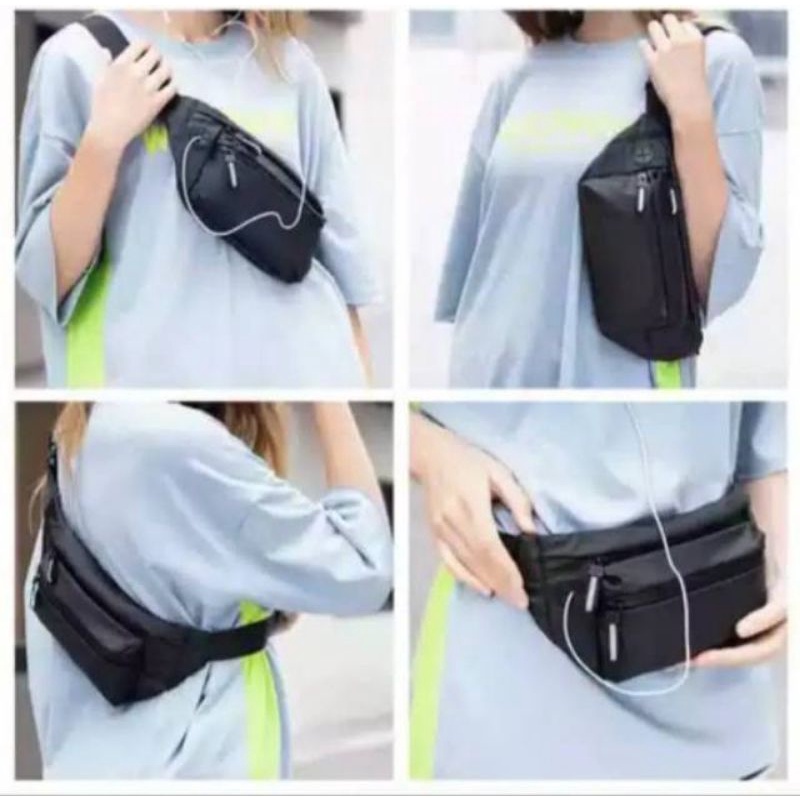 TAS PINGGANG Impor 100% TERMURAH langsung by importirbags waistbags Pria