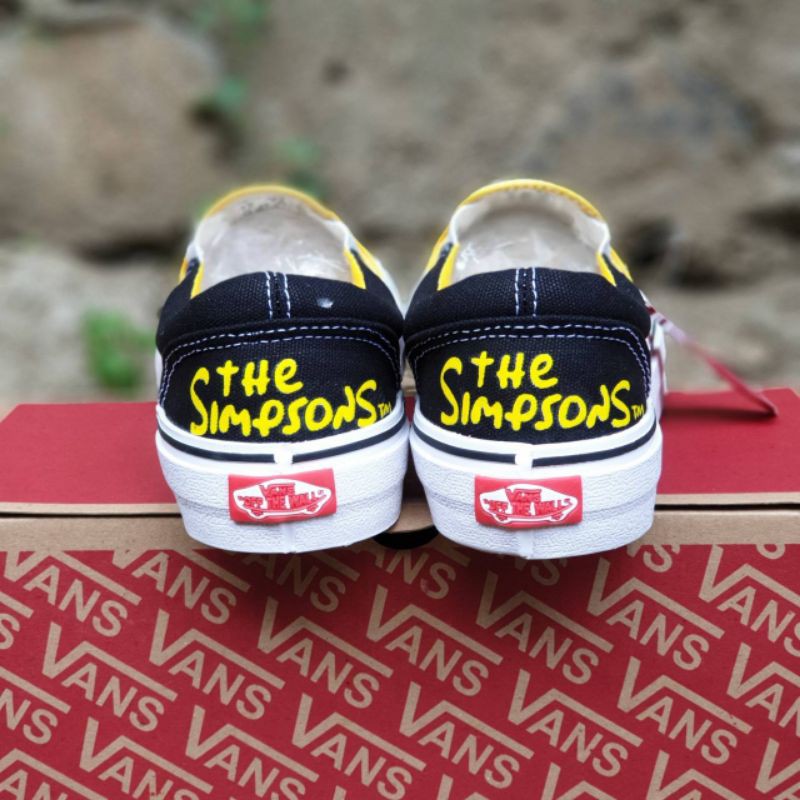 the simpsons custom vans