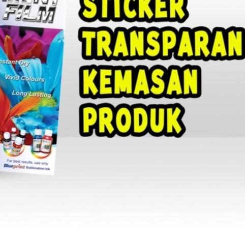 

← Transparan Stiker Transparent Film Sticker BluePrint A4 130gsm 10sheet ♪