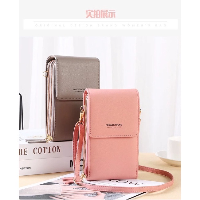 Tas HP Wanita Touch Screen Dompet HP Multifungsi Import 906777