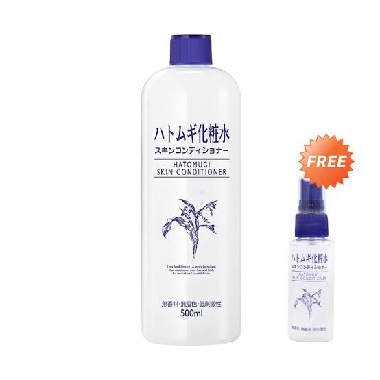 Autumn | Hatomugi Toner 500ml FREE SPRAY ASC Original BPOM