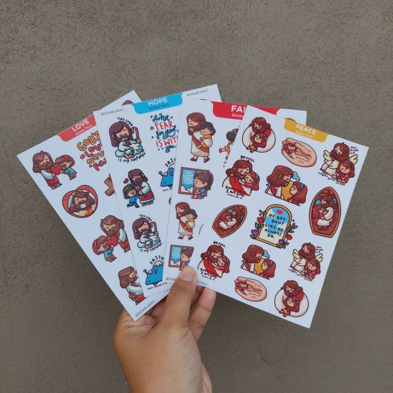 

God's glitter sticker from doublenat_