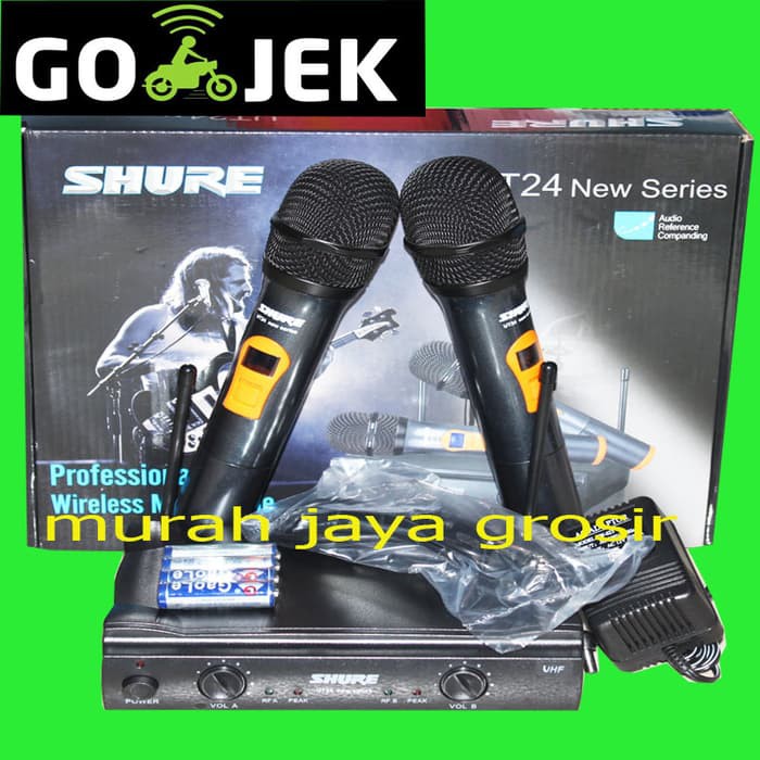 Promo   Spesial Wireless Shure UT 24 New Series Double Microphone