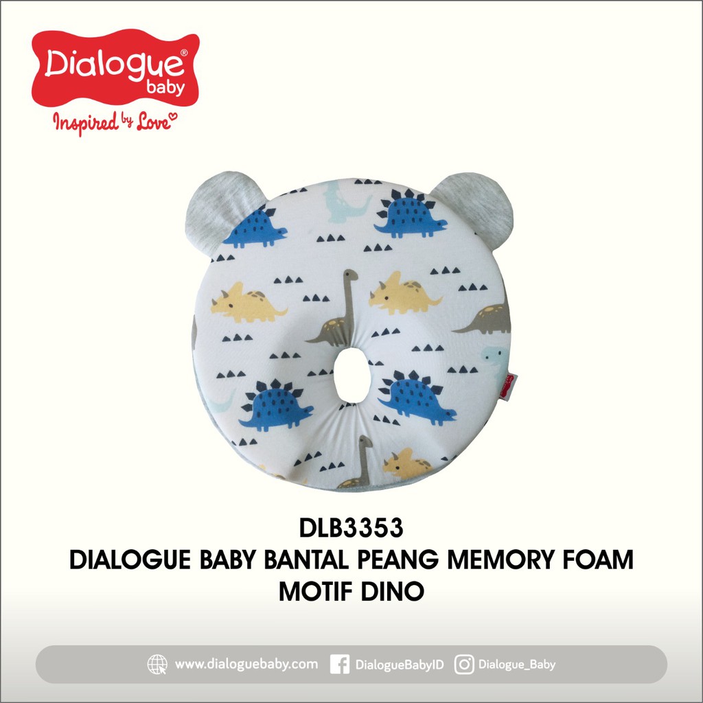 ♥BabyYank♥ Dialogue Baby Bantal Bayi Foaming Variasi Animal DLB3353 DLB3354