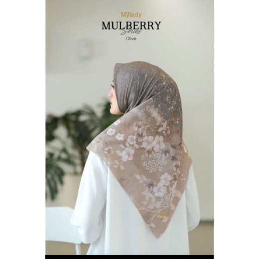 Mylady hijab syar'i lc mulberry olive