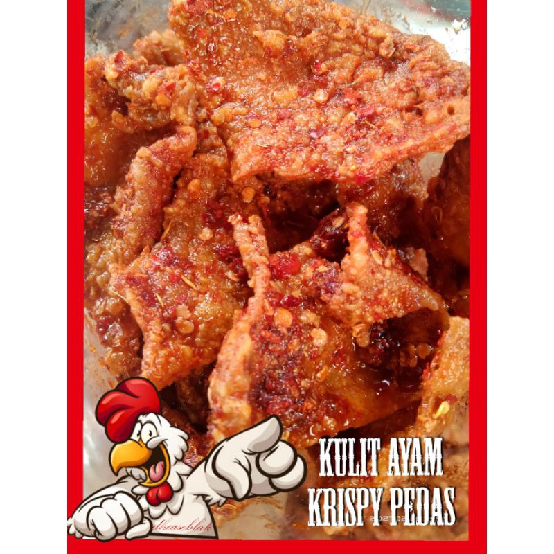 

Kulit ayam krispi cikruh 500gram chili oil