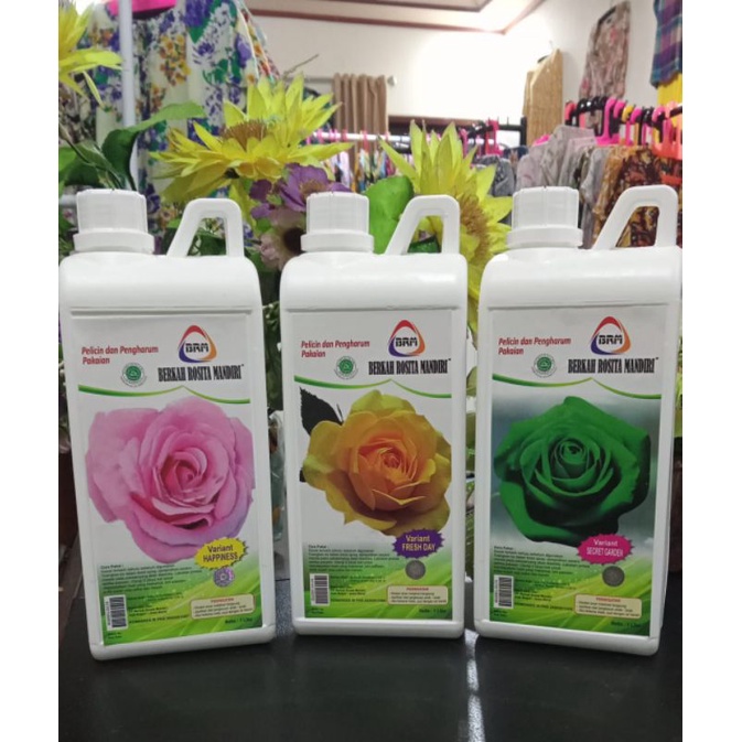 brm pewangi dan pelicin pakaian