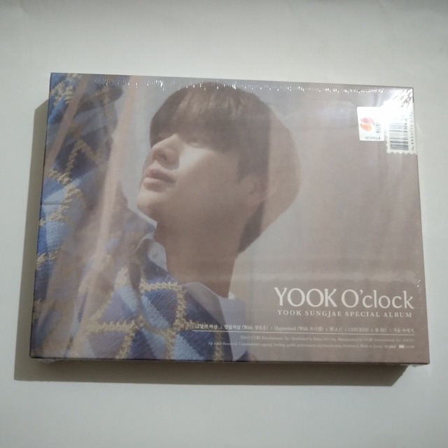 [READY STOCK] Album Yook Sungjae - Yook o’clock