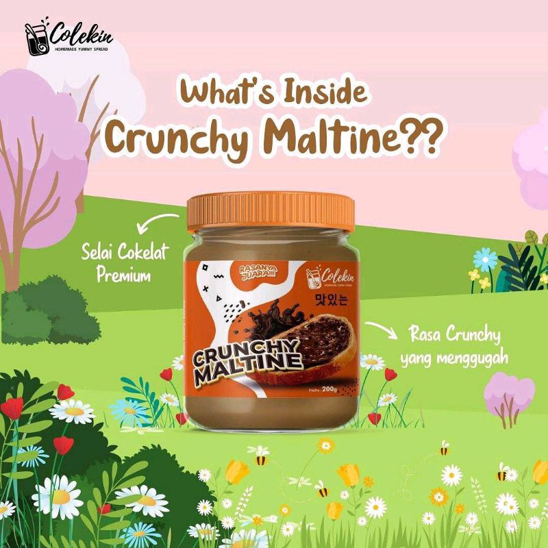 

Colekin - Selai Toping Crunchy Maltine 200 gr Crunchy Maltine