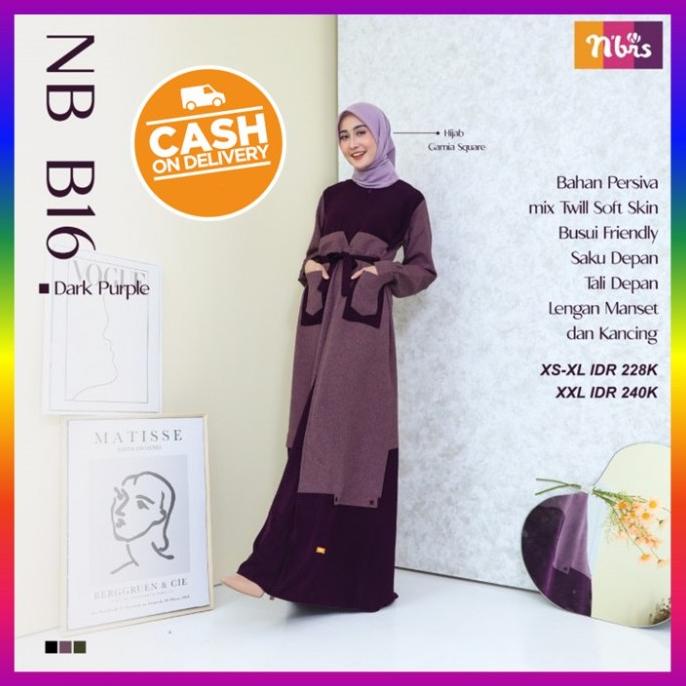 GAMIS NIBRAS TERBARU 2021 PROMO BAJU GAMIS NIBRAS WANITA DEWASA ORI OR DFHBF61662