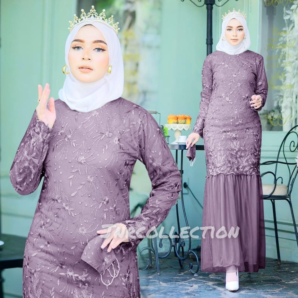 GAMIS TERBARU GAMIS REMAJA AALIYAH DRESS KONDANGAN M L XL XXL GAMIS KONDANGAN SERAGAM BRUKAT TILE BAJU KONDANGAN WANITA GAMIS LEBARAN