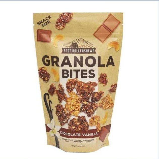 

East Bali Cashew Granola Bites Chocolate Vanilla 400Gr