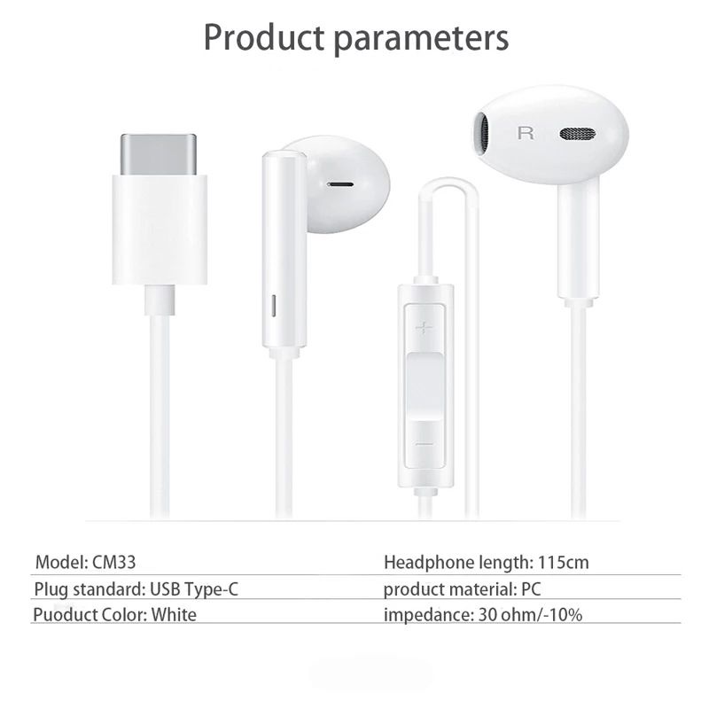 EARPHONE HUAWEI CM33 ORIGINAL 100% (CEK KEASLIAN SCAN BACODE YANG ADA DI DUS