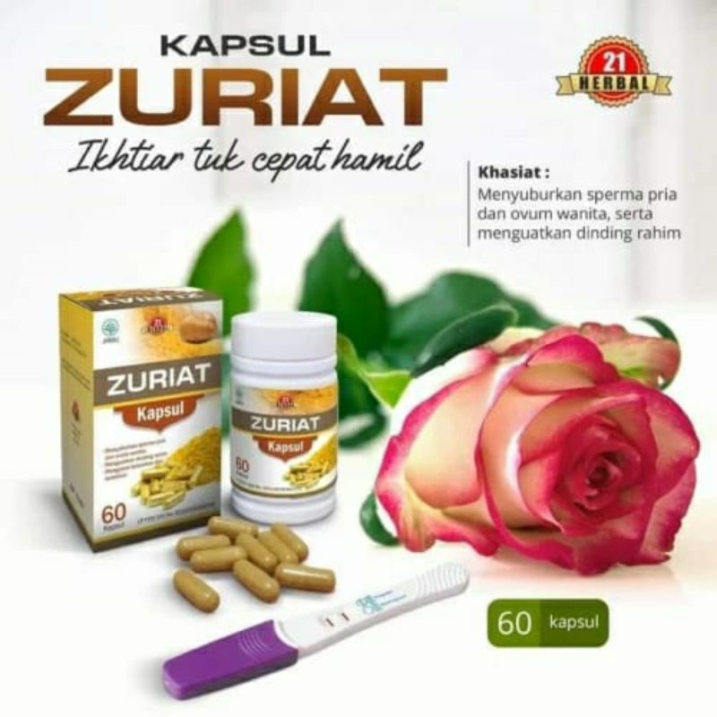 Kapsul Zuriat Herbal 21