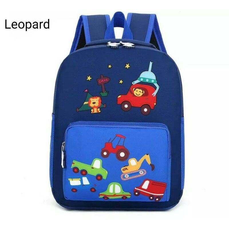 Tas Anak Sekolah Ransel Anak Karakter Backpack Anak Paud dan TK Laki Laki Perempuan Cars FK