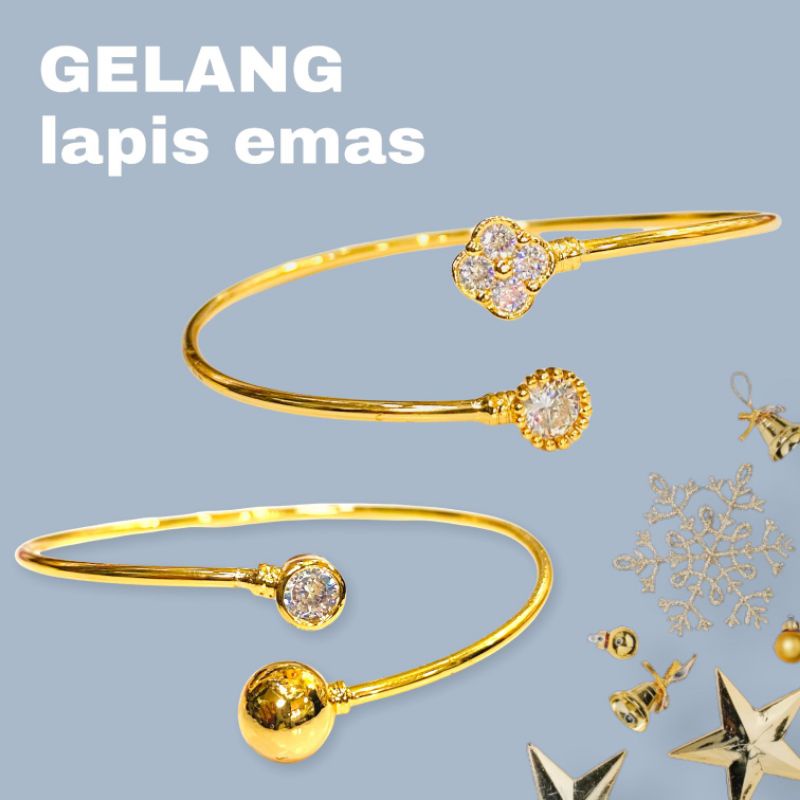 gelang wanita//gelang bangle//perhiasan //gelang